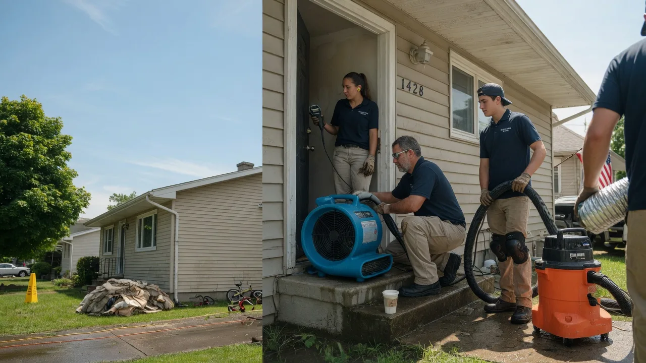 Water Damage Restoration in Danforth, IL near me